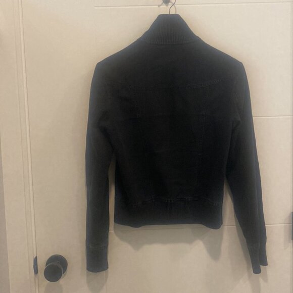 🏁 Aritzia Talula distressed jacket size small - Picture 9 of 10